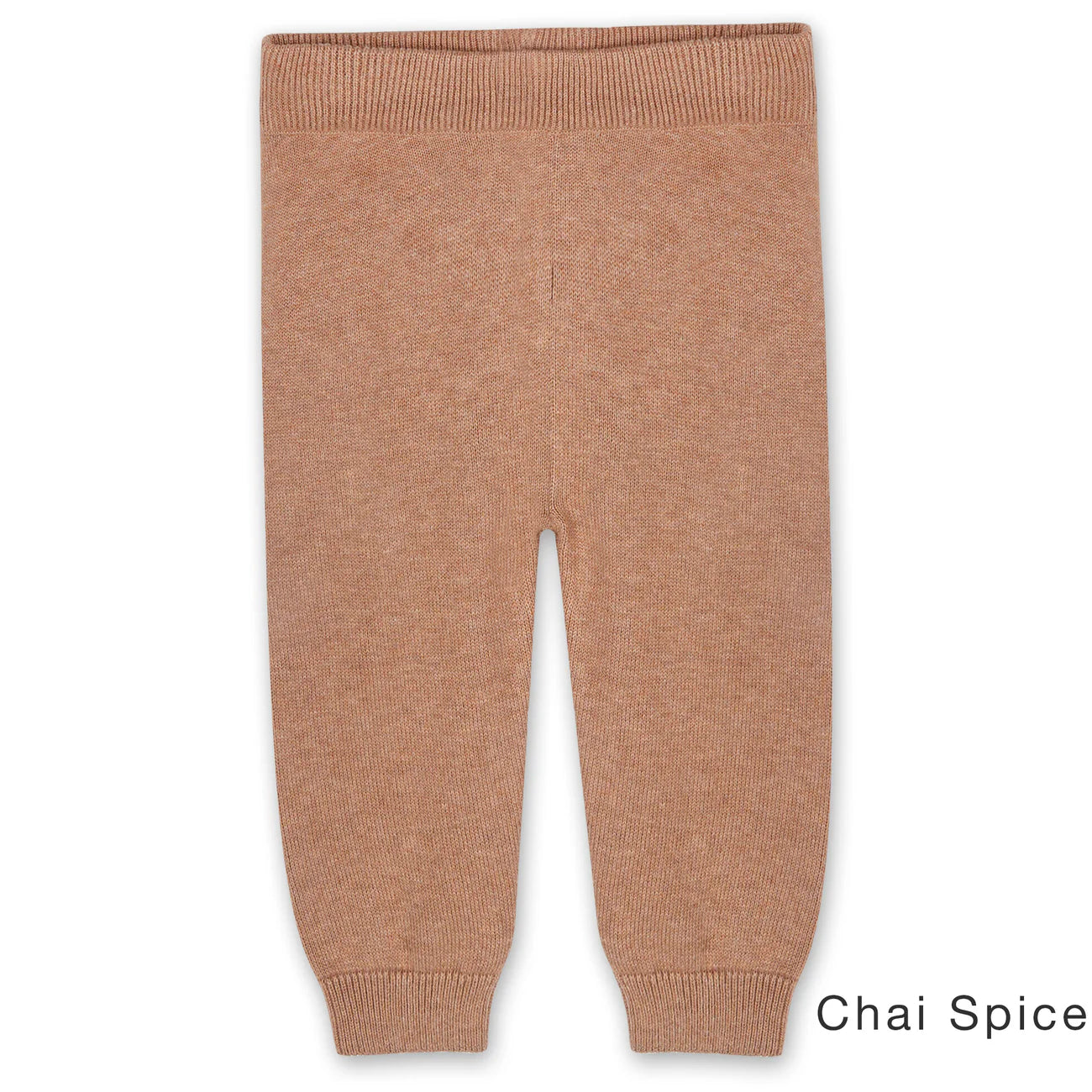 Brown Organic Baby Leggings