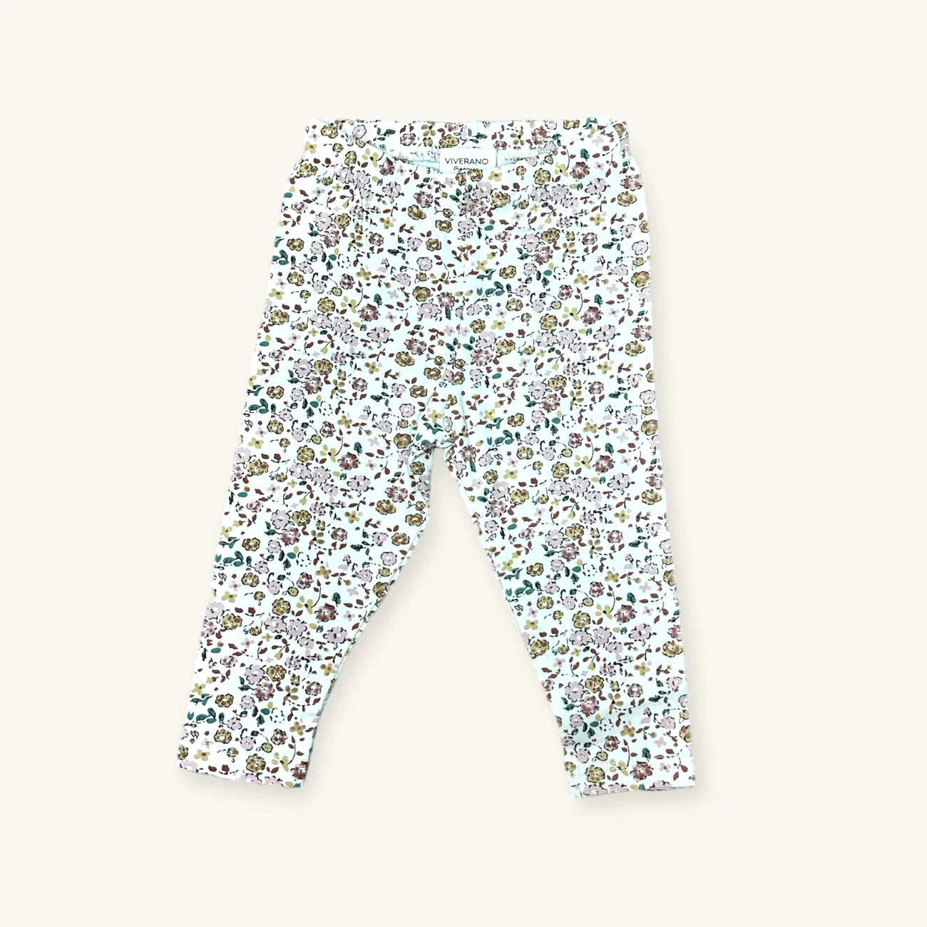 Floral Print Baby Leggings