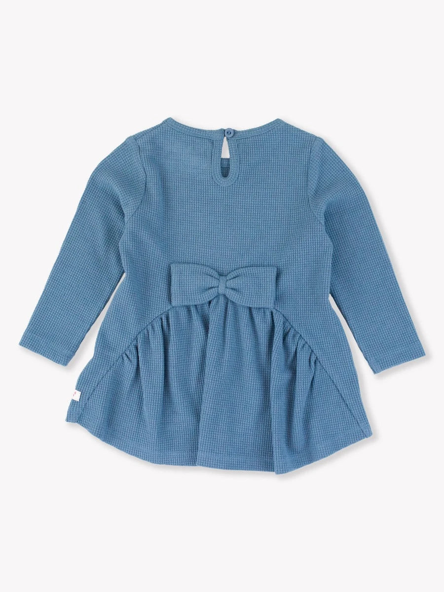 Girls Henley Bow Tee