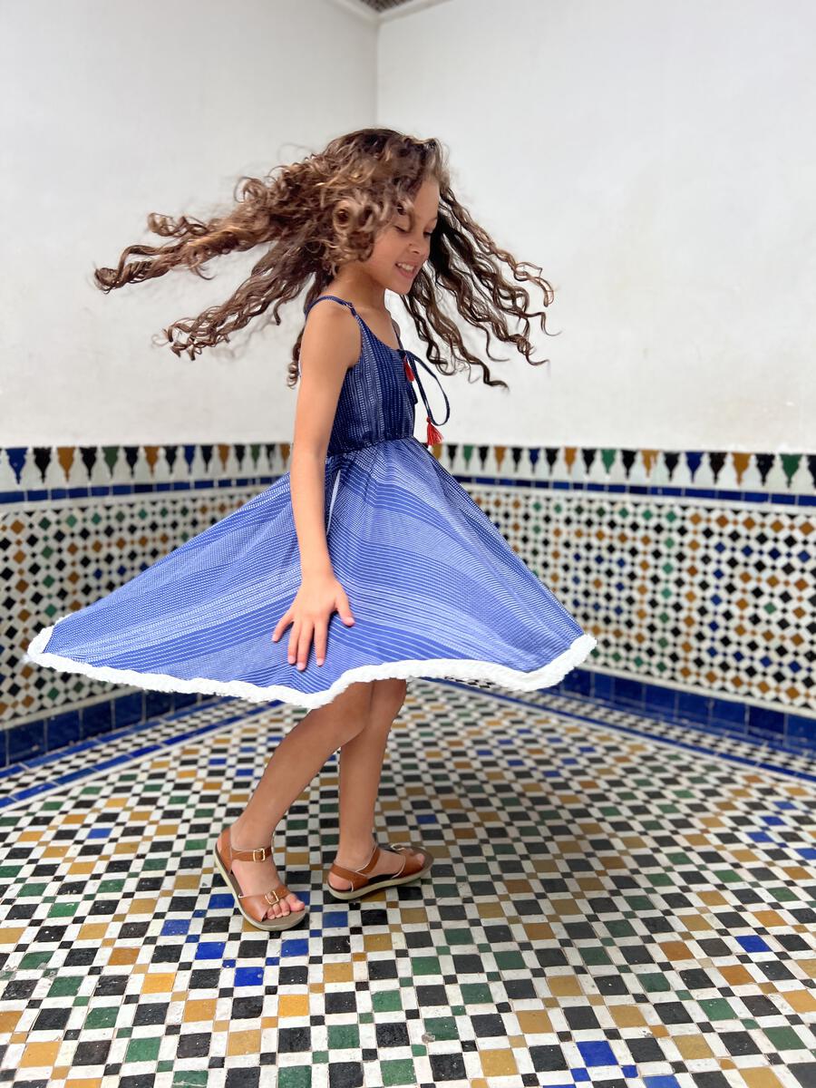 Girl's Summer Twirl Dress