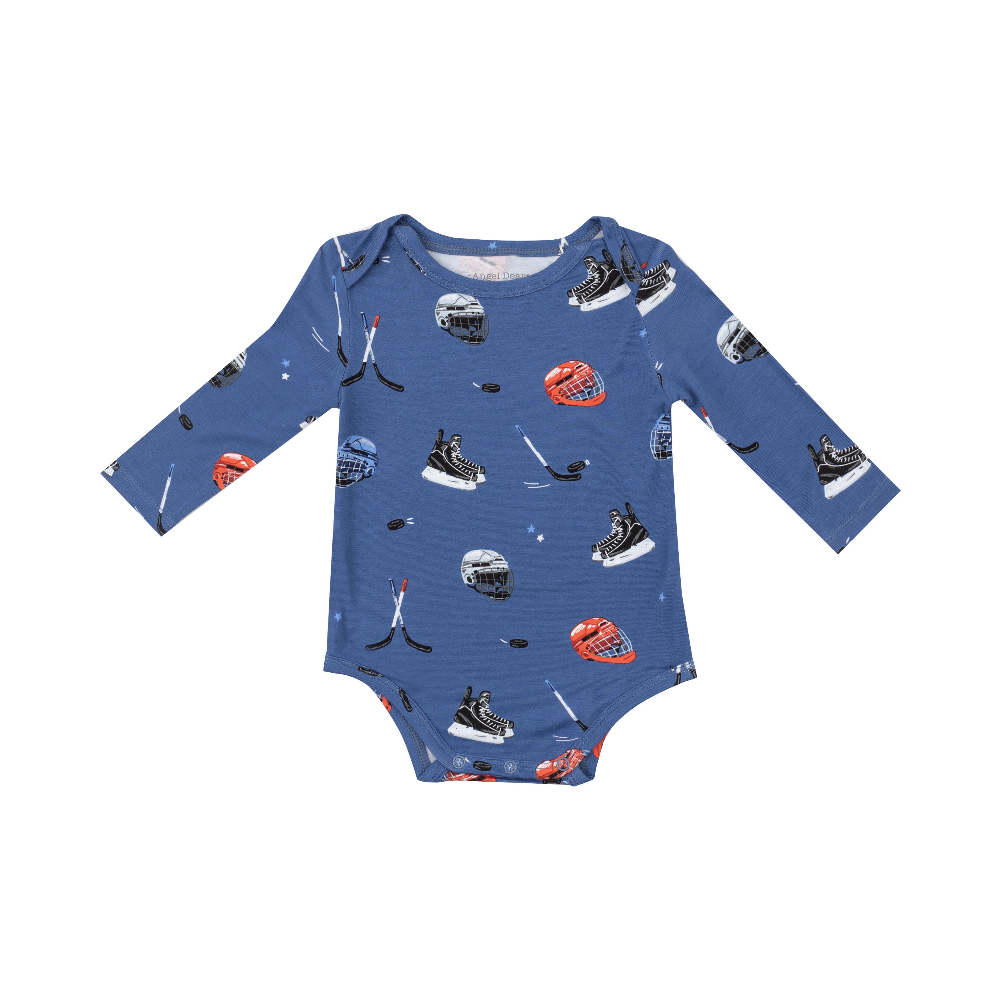 Hockey Print Baby Bodysuit