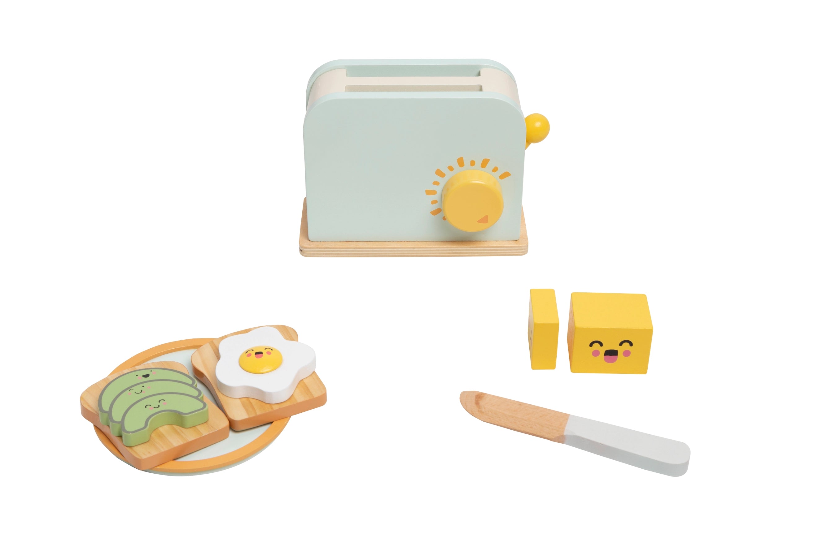 Kids Wooden Breakfast Toy