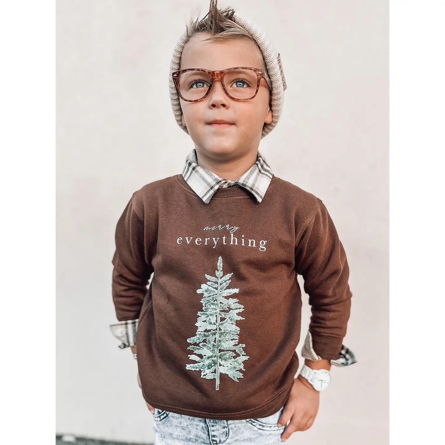 Merry Everything Toddler Christmas Sweater