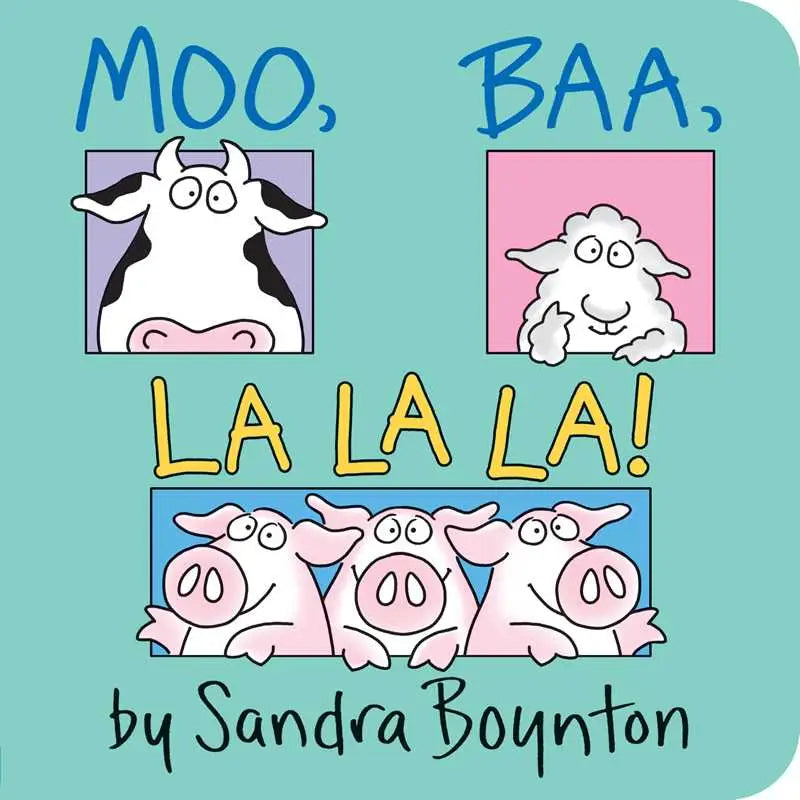 Moo, Baa, La La La! Book