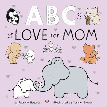 abcs of love for mom board book