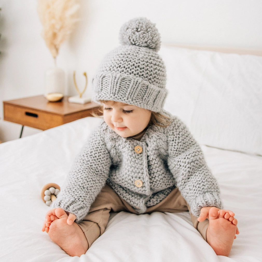 Garter Stitch Cardigan