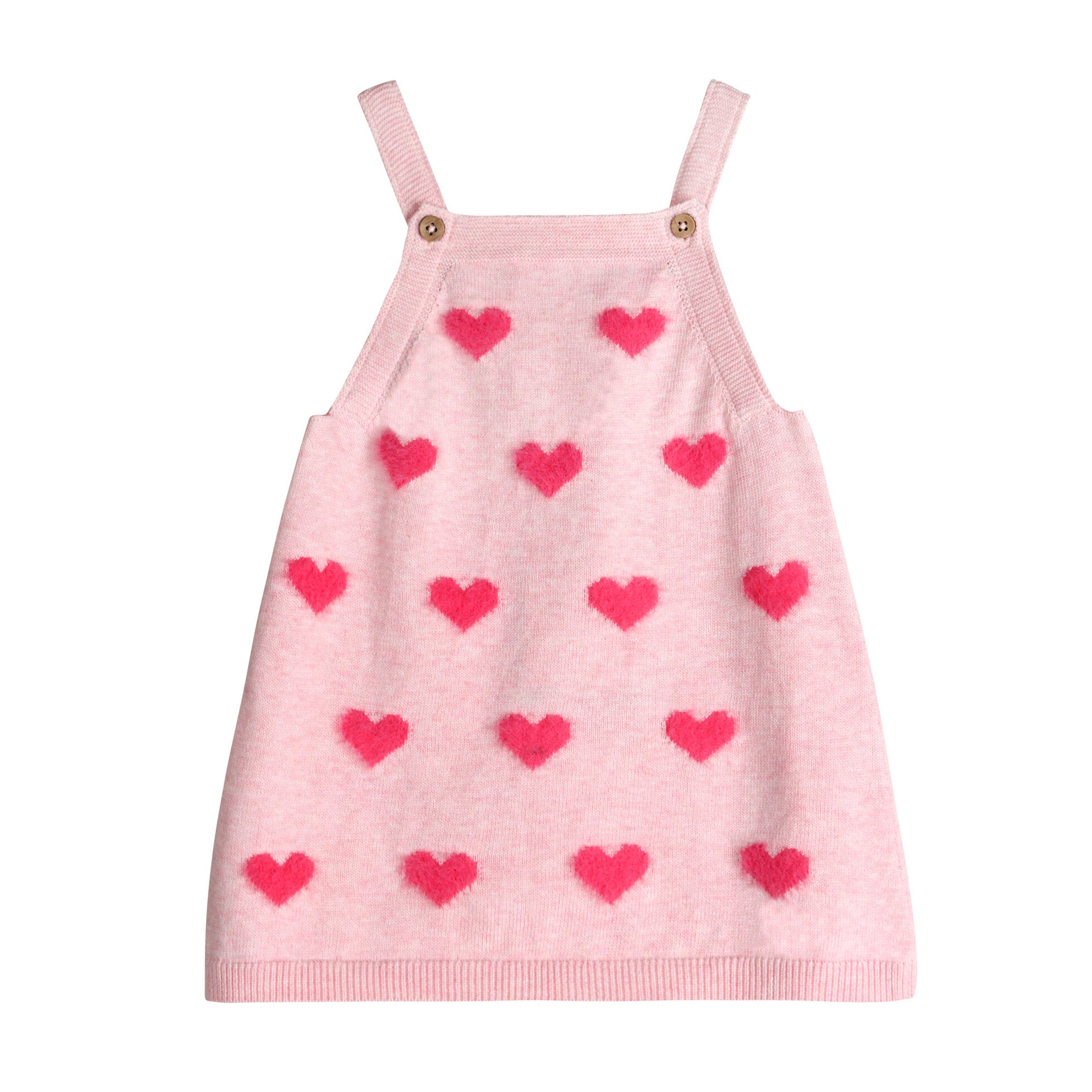 baby girl valentines heart jumpsuit