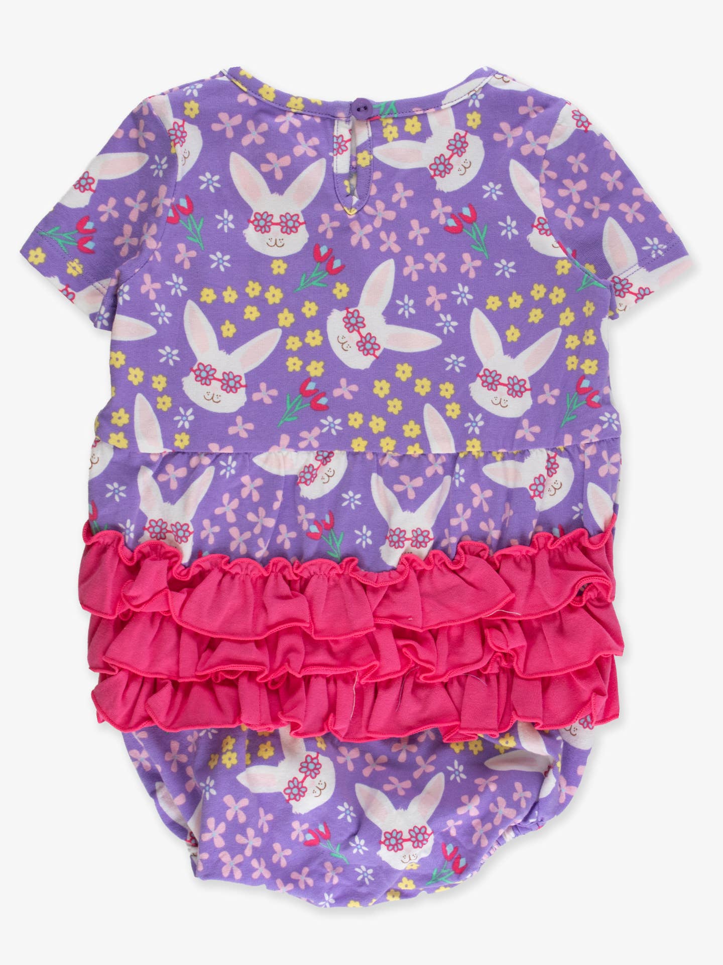 baby girl ruffled easter outfit