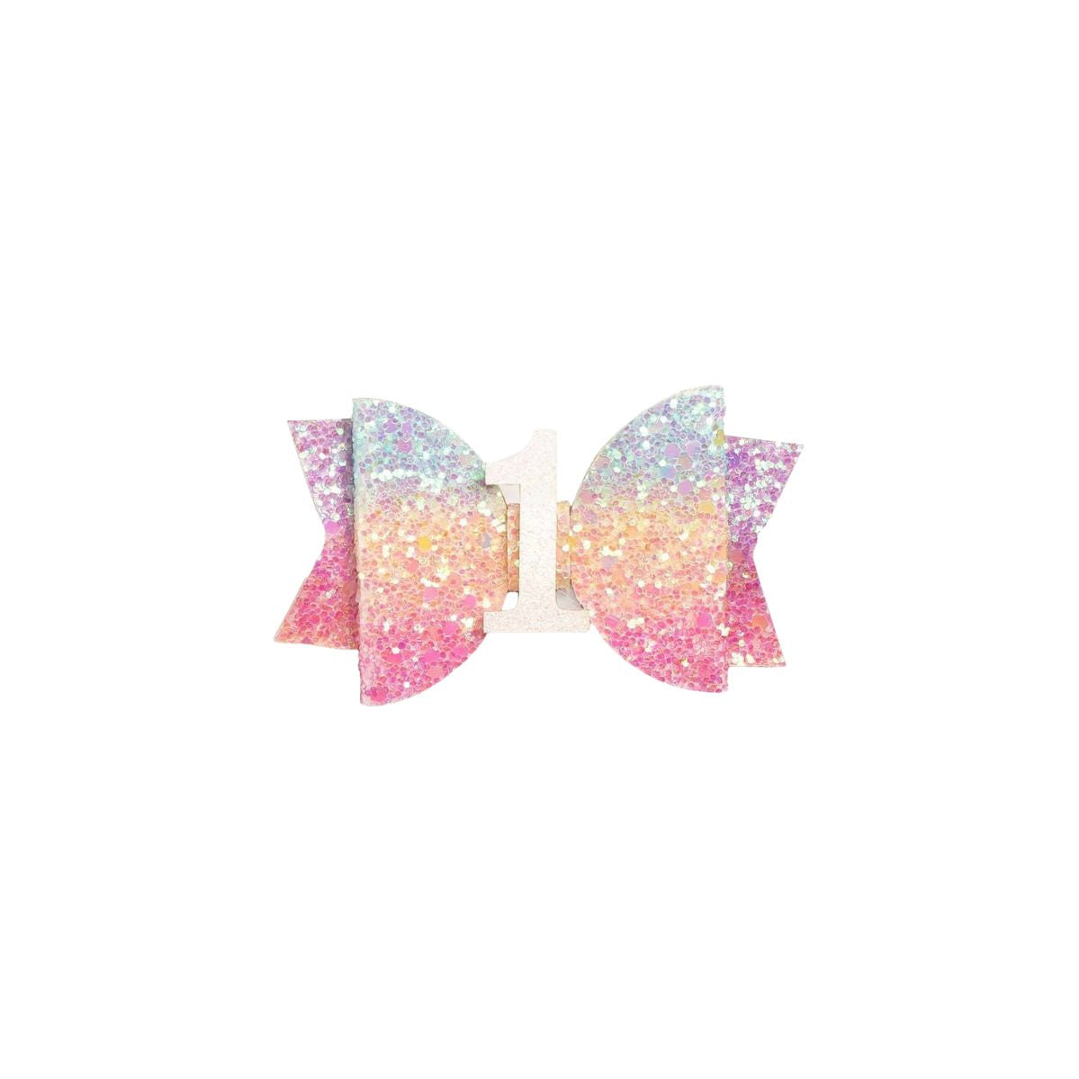 babys 1st birthday hair clip