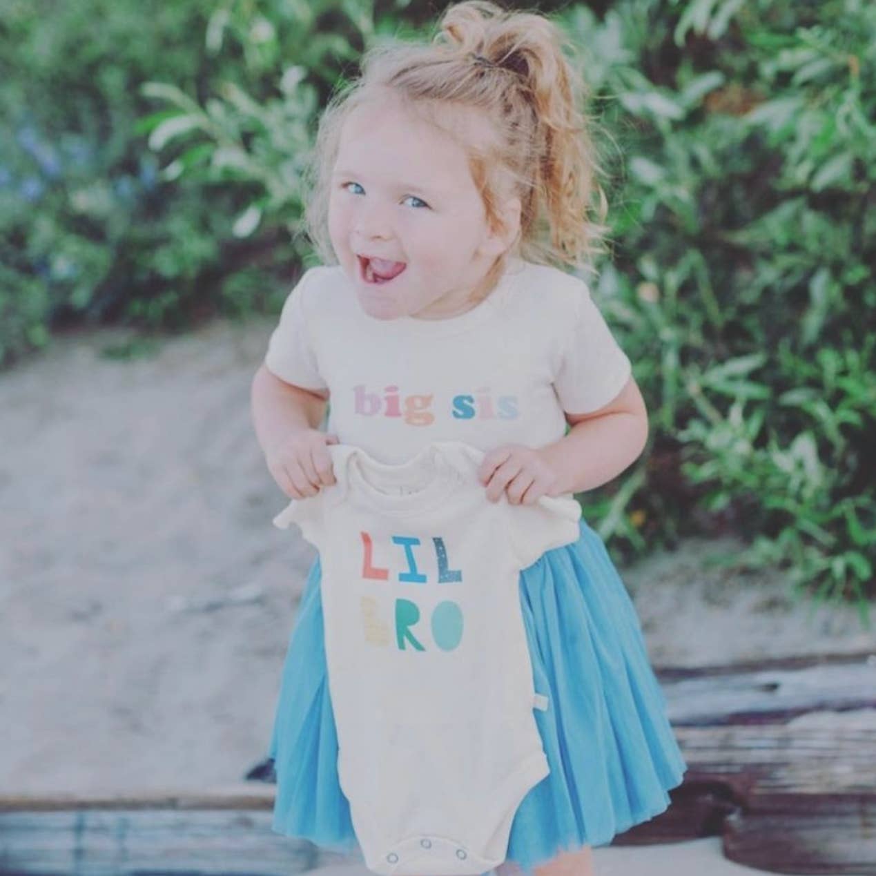 big sis tee girl