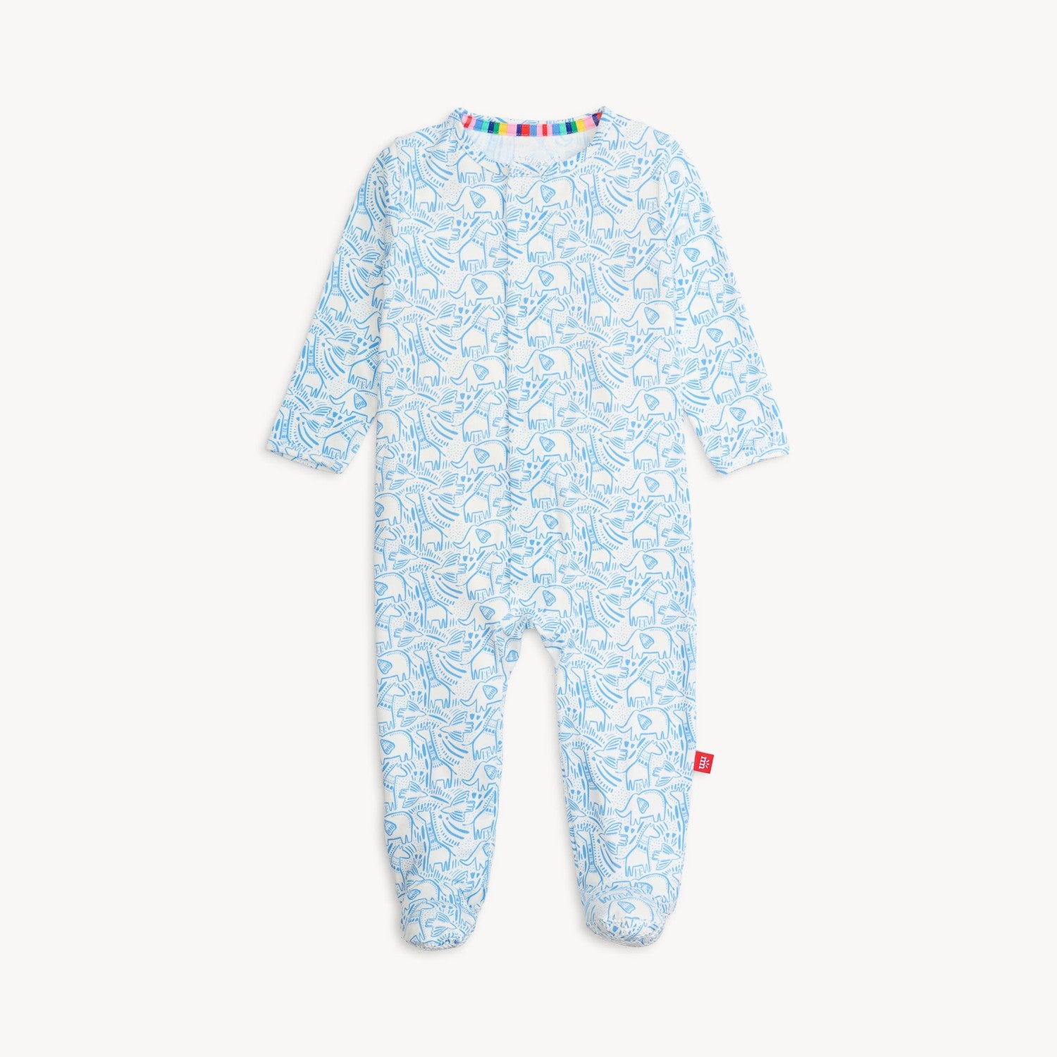 Blue Herds of a Feather Convertible Magnetic Footie