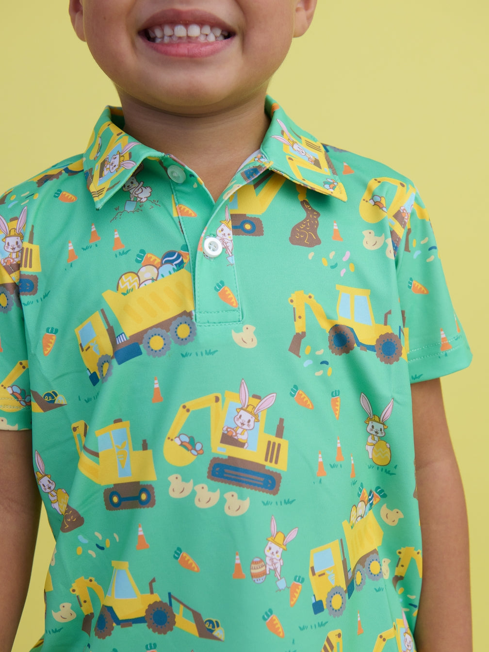 boys whimsical easter tech wick shirt