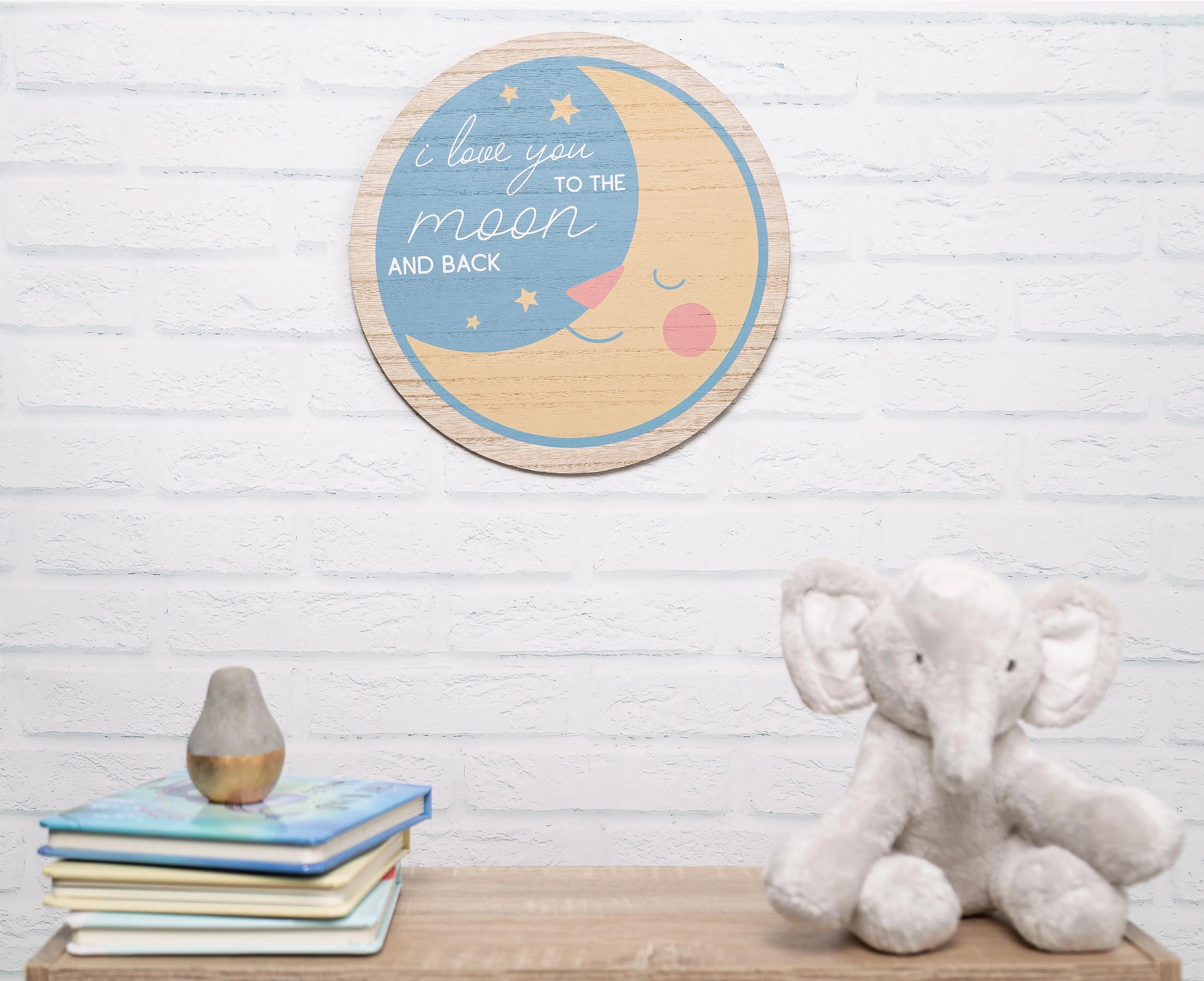 Love You To The Moon & Back Wall Art