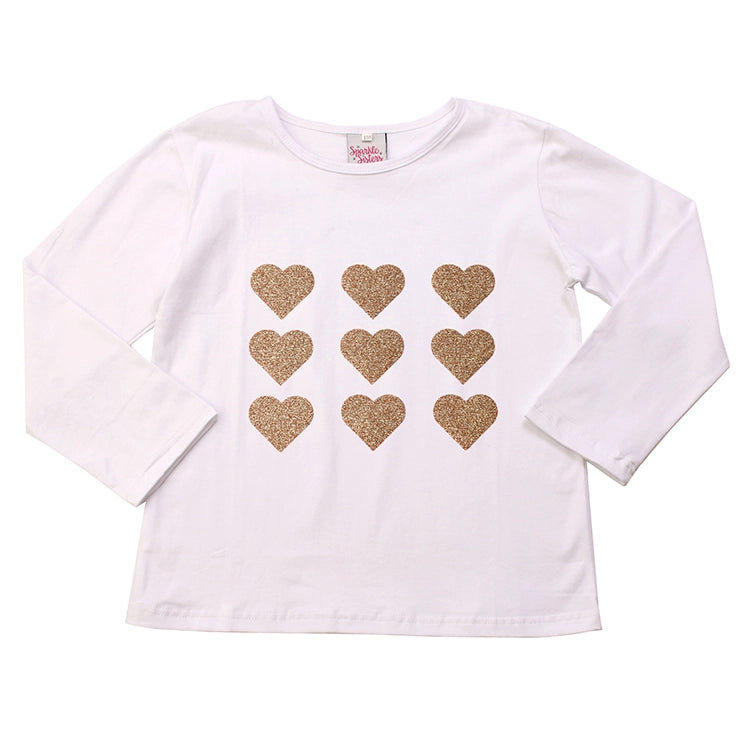 Gold All My Hearts Long Sleeve