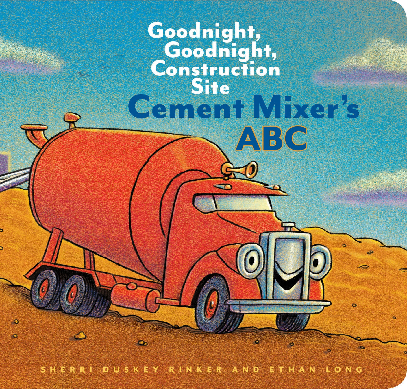 cement mixer abcs board book