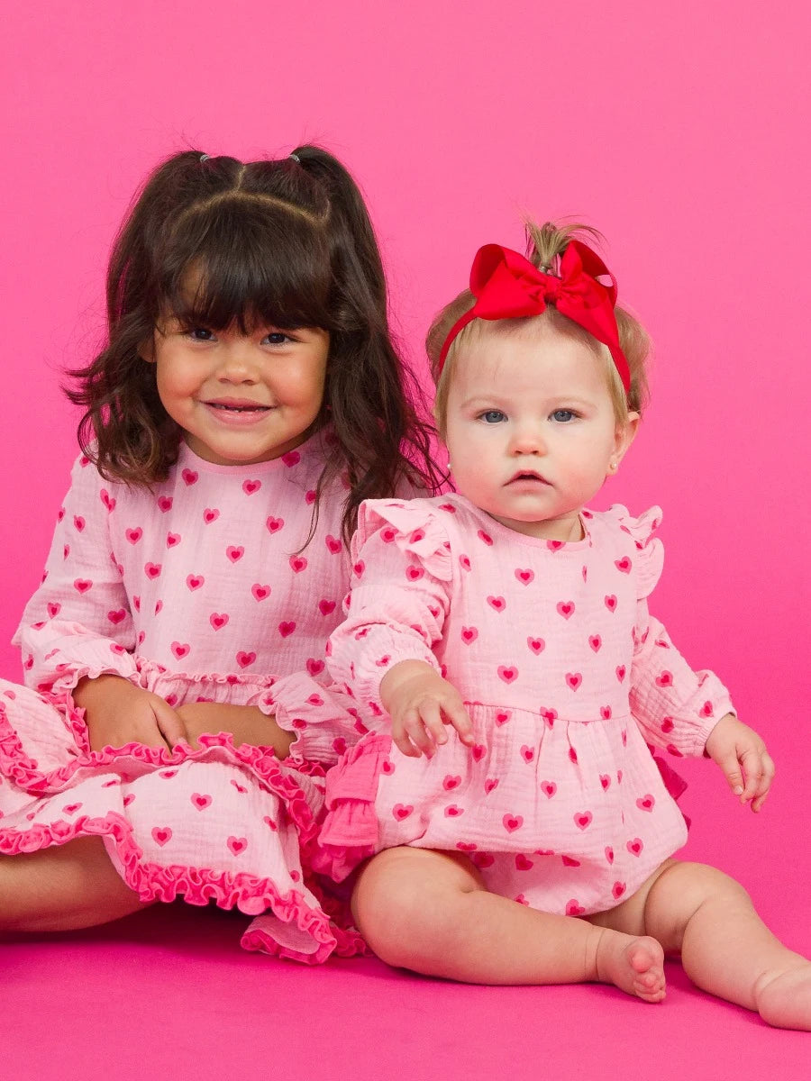 cotton hearts valentines girls outfits