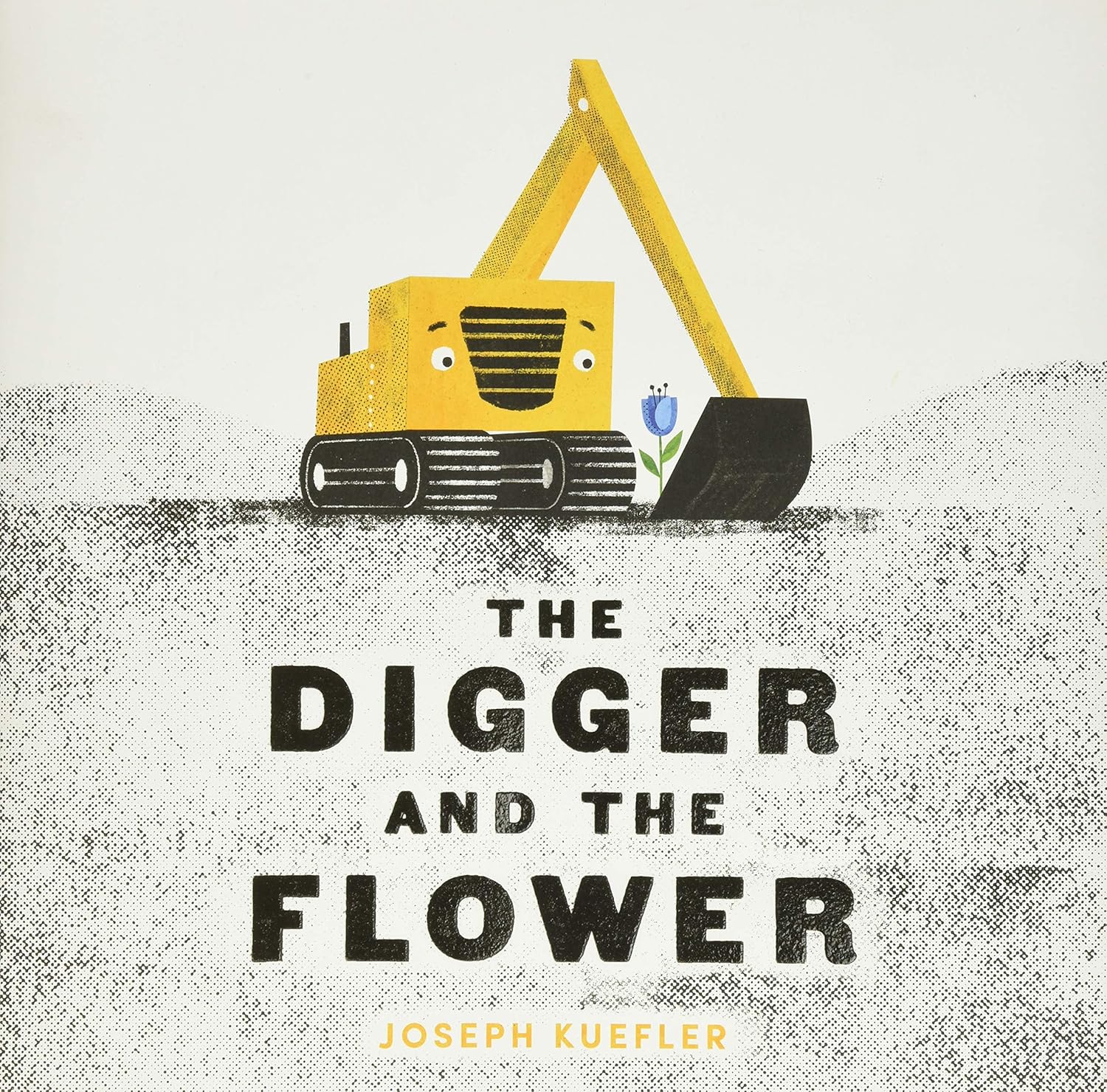 digger flower board book