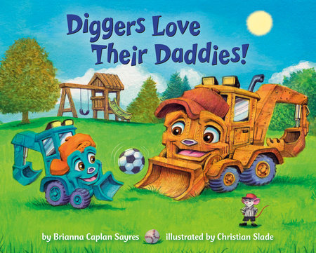 diggers love daddies board book
