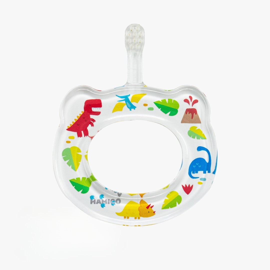 dinosaur printed infant toothbrush