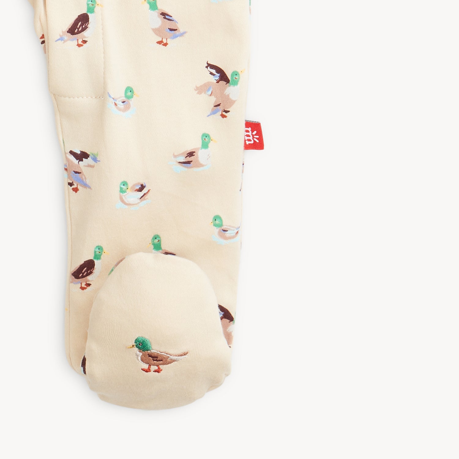 duck cotton footie 2