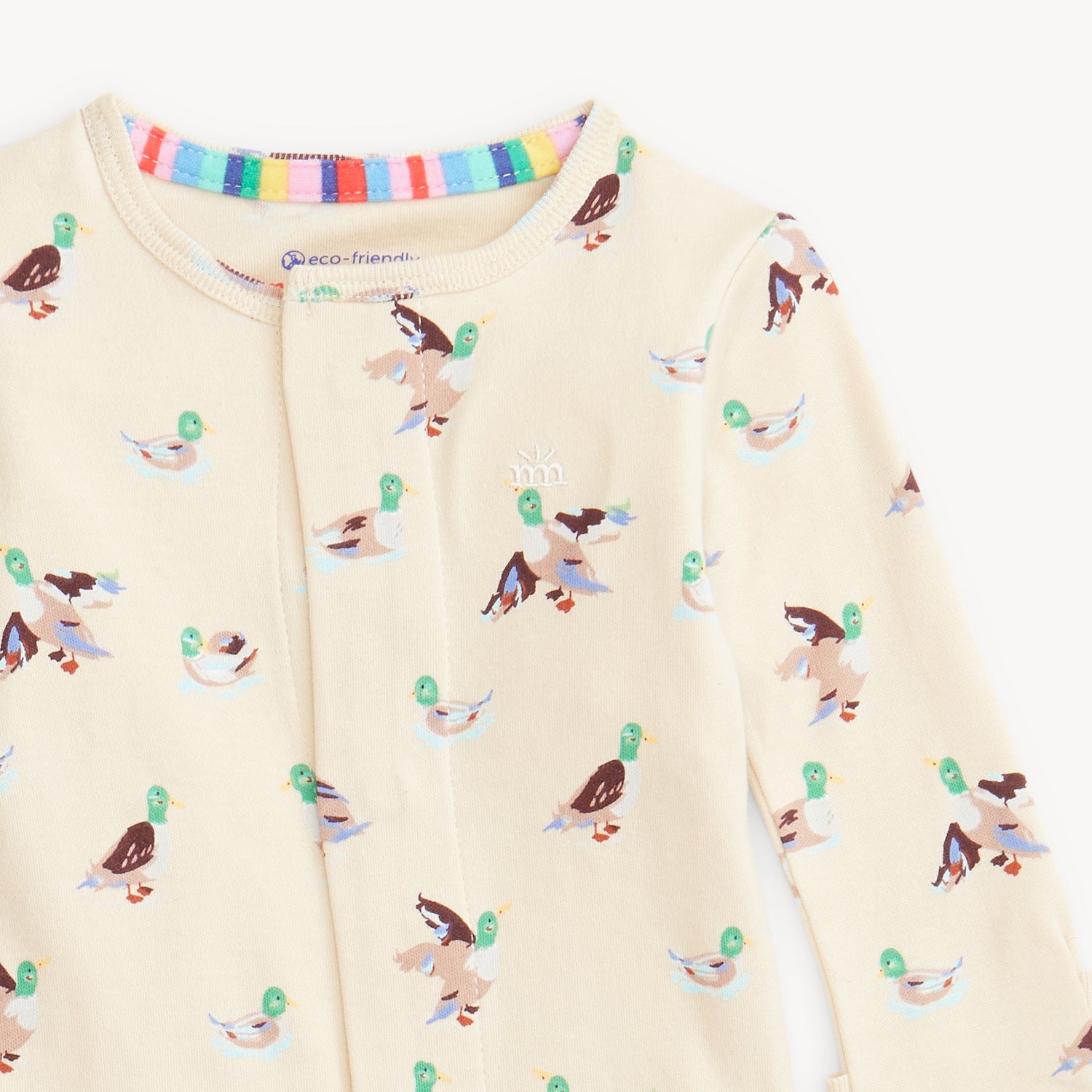 duck cotton footie 3