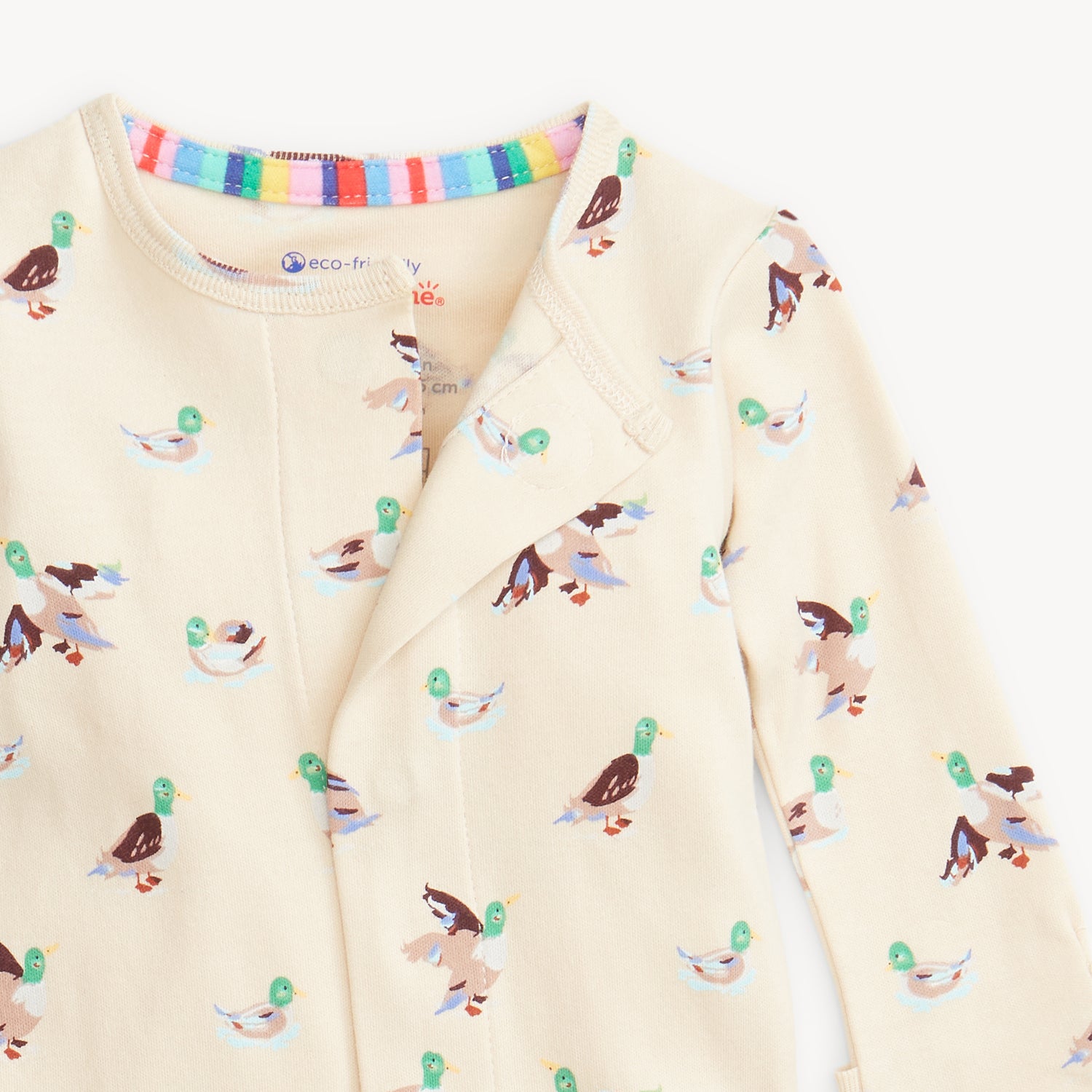 duck cotton footie 4