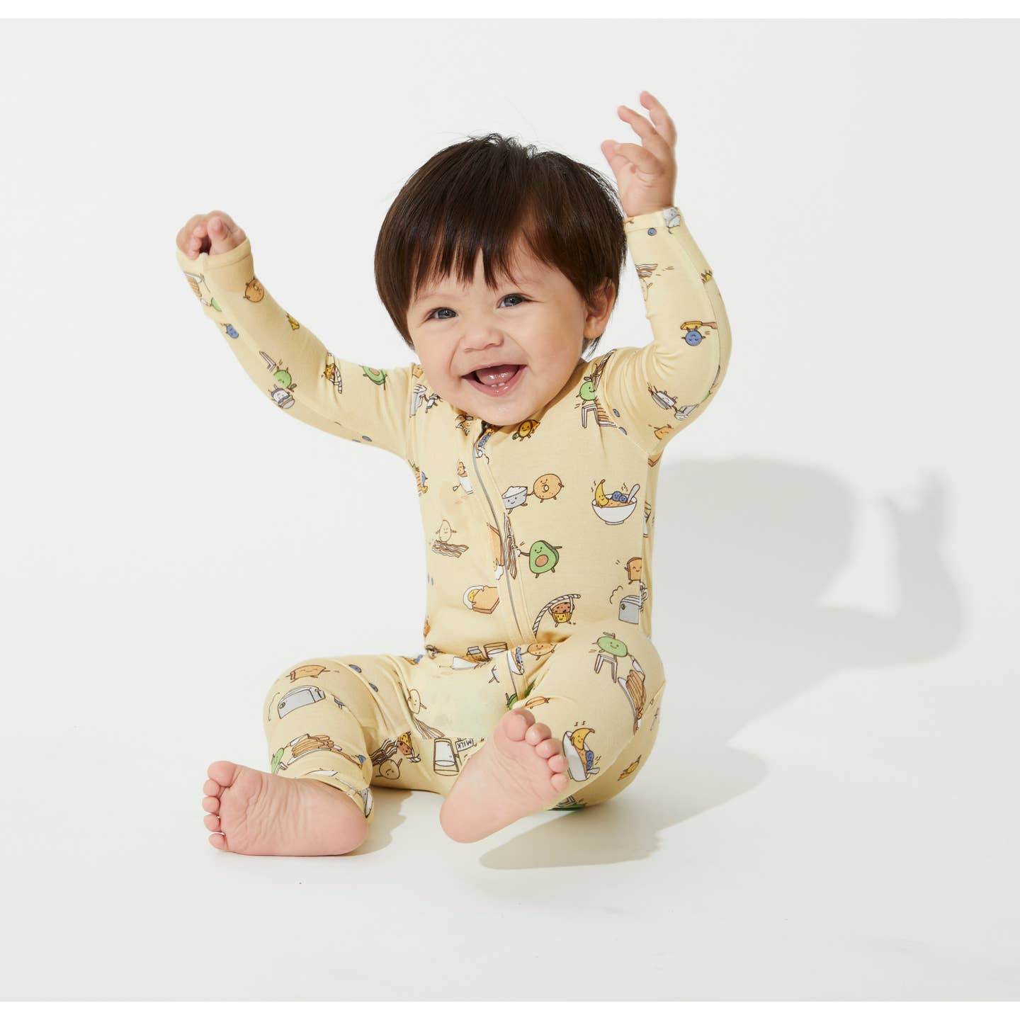 eczema certified 2 way zipper footie