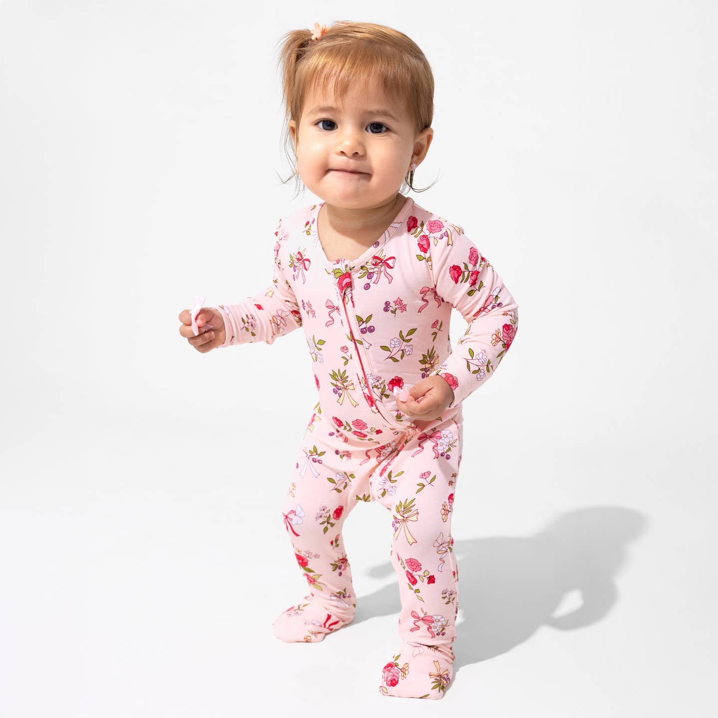 eczema certified baby girl convertible footie