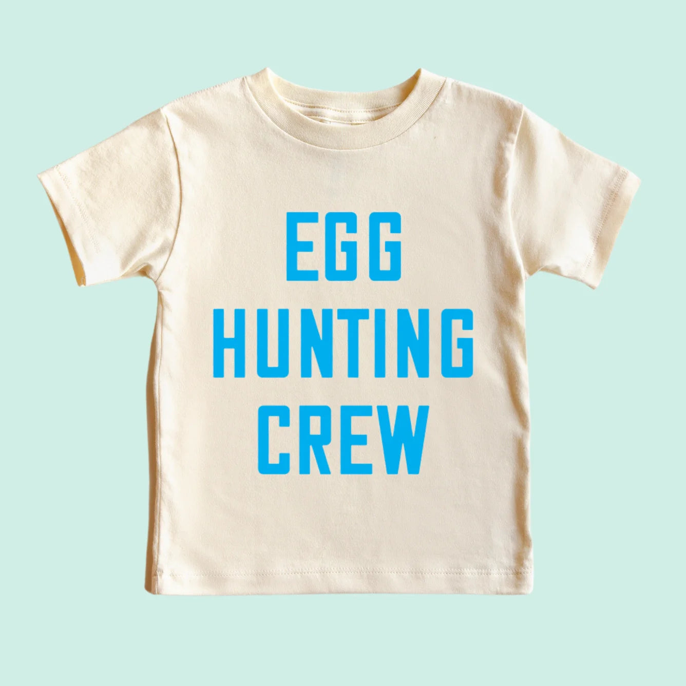 egg hunting crew easter tshirt
