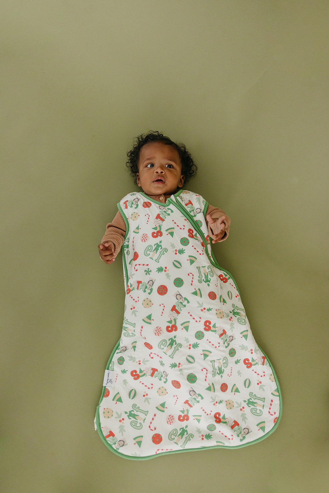 elf holiday sleep bag