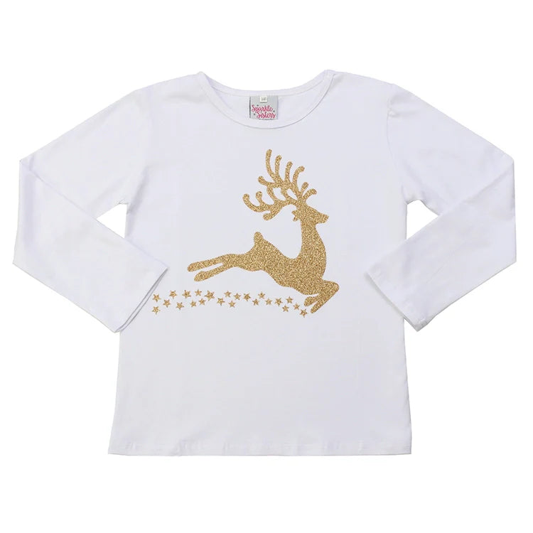 Reindeer Longsleeve Top - Online Only