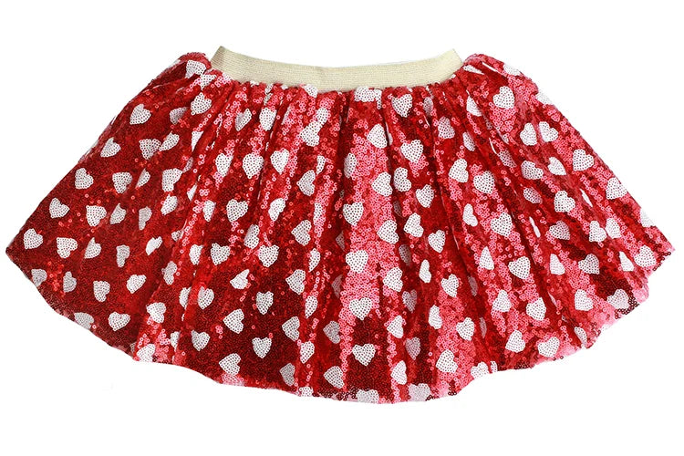 Red Sparkle Heart Tutu - Online Only