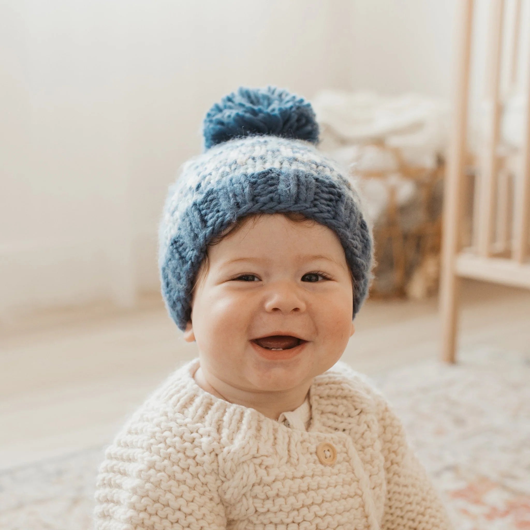 Fairisle Pom Pom Beanie