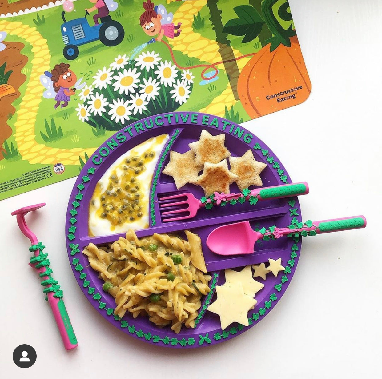 garden fairy dining set