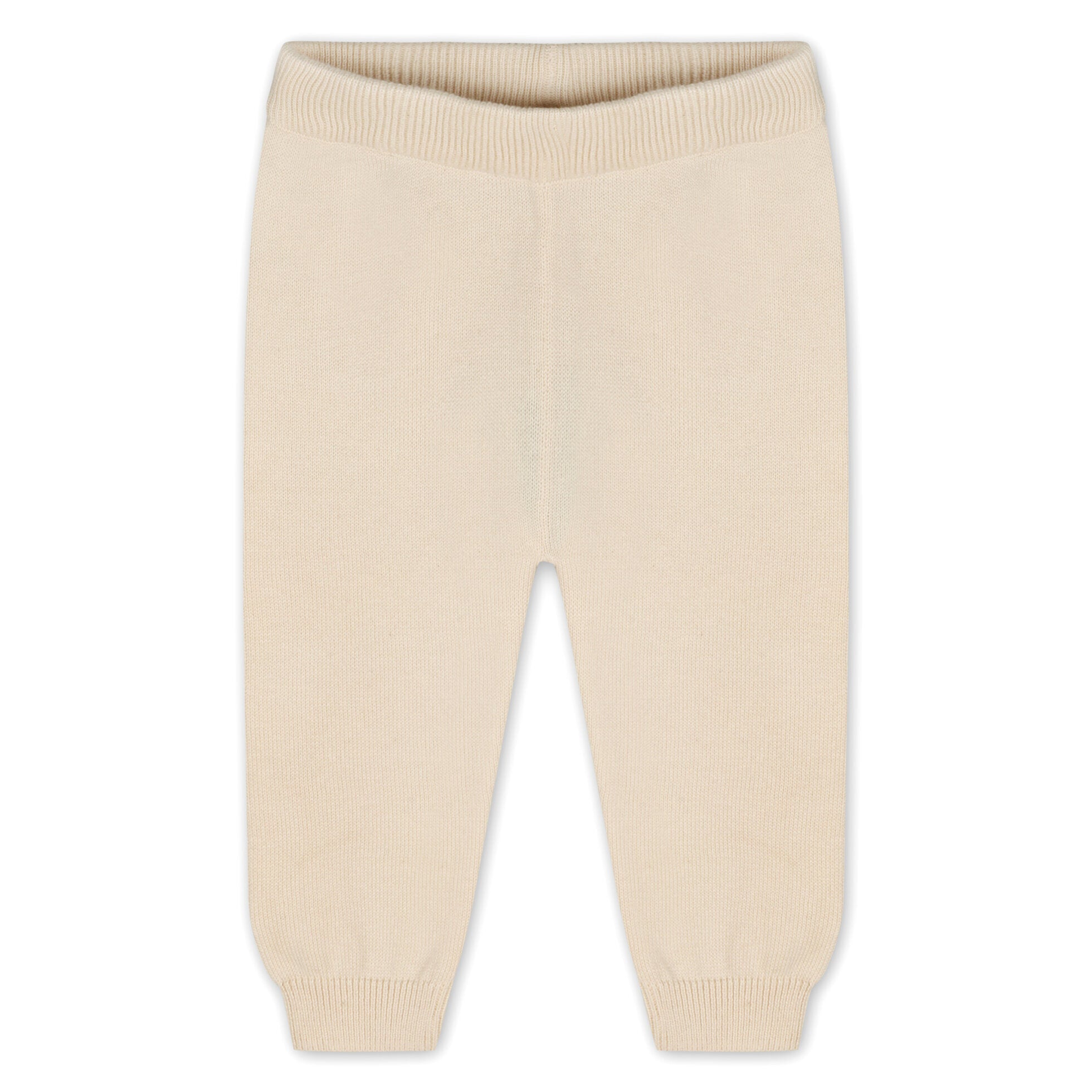 gender neutral organic cotton knit leggings