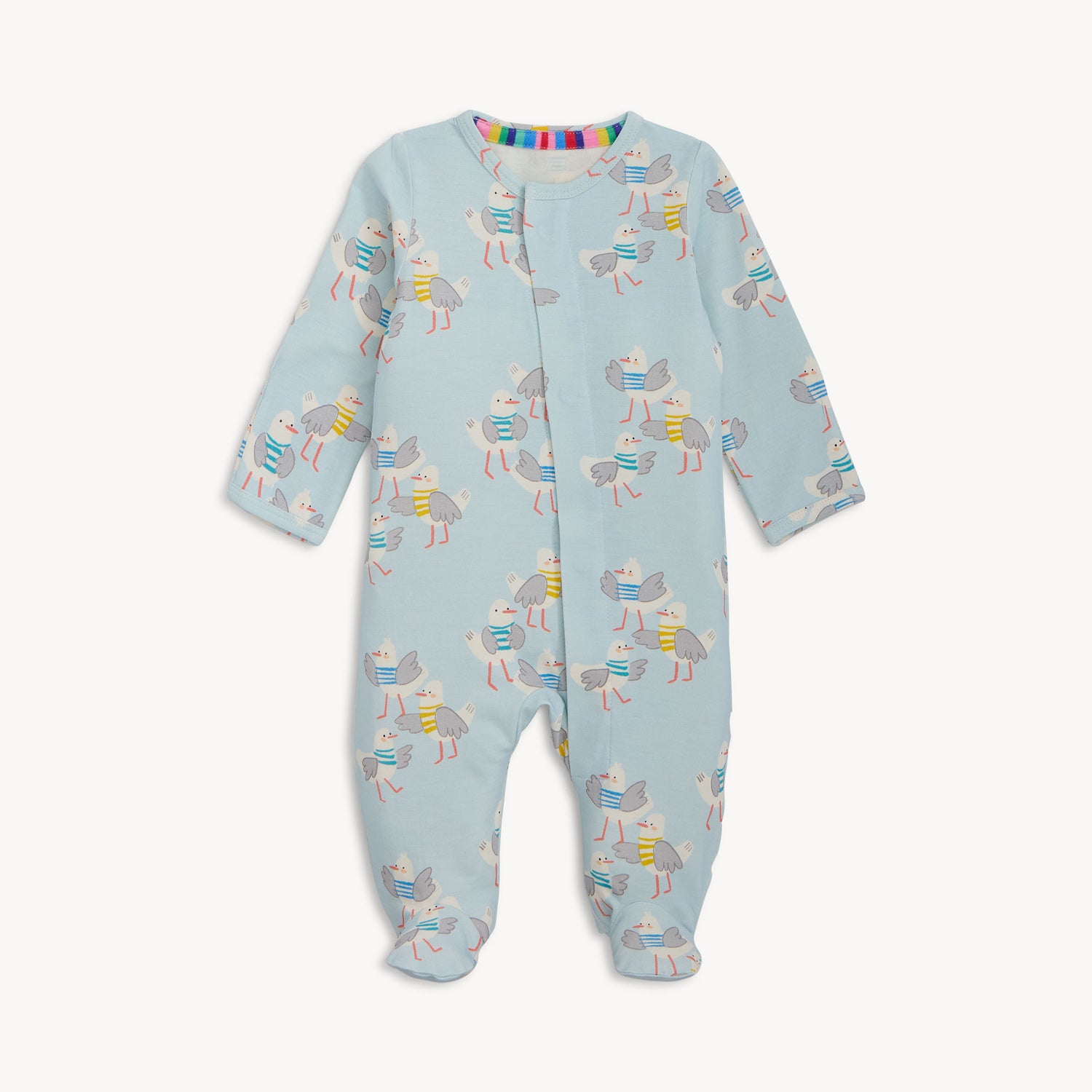 gender neutral seagull magnetic footie