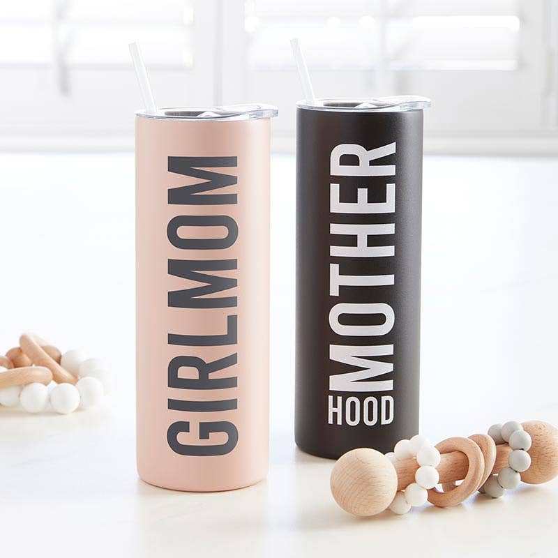 girl mom motherhood water bottle