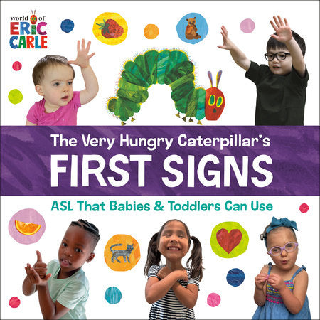 hungry caterpillar first signs board book