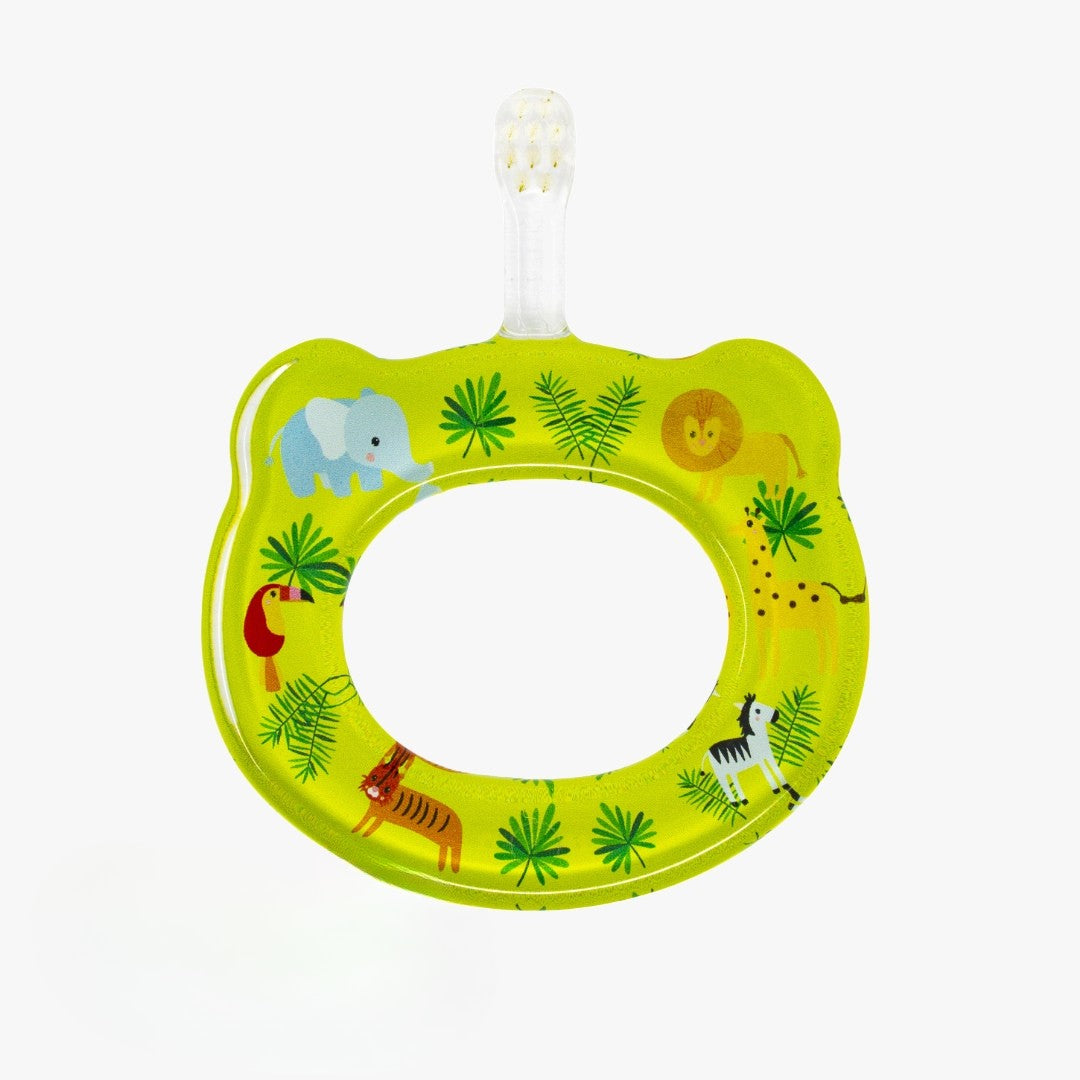 jungle animal themed infant toothbrush