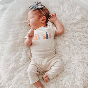 lil sis baby onesie