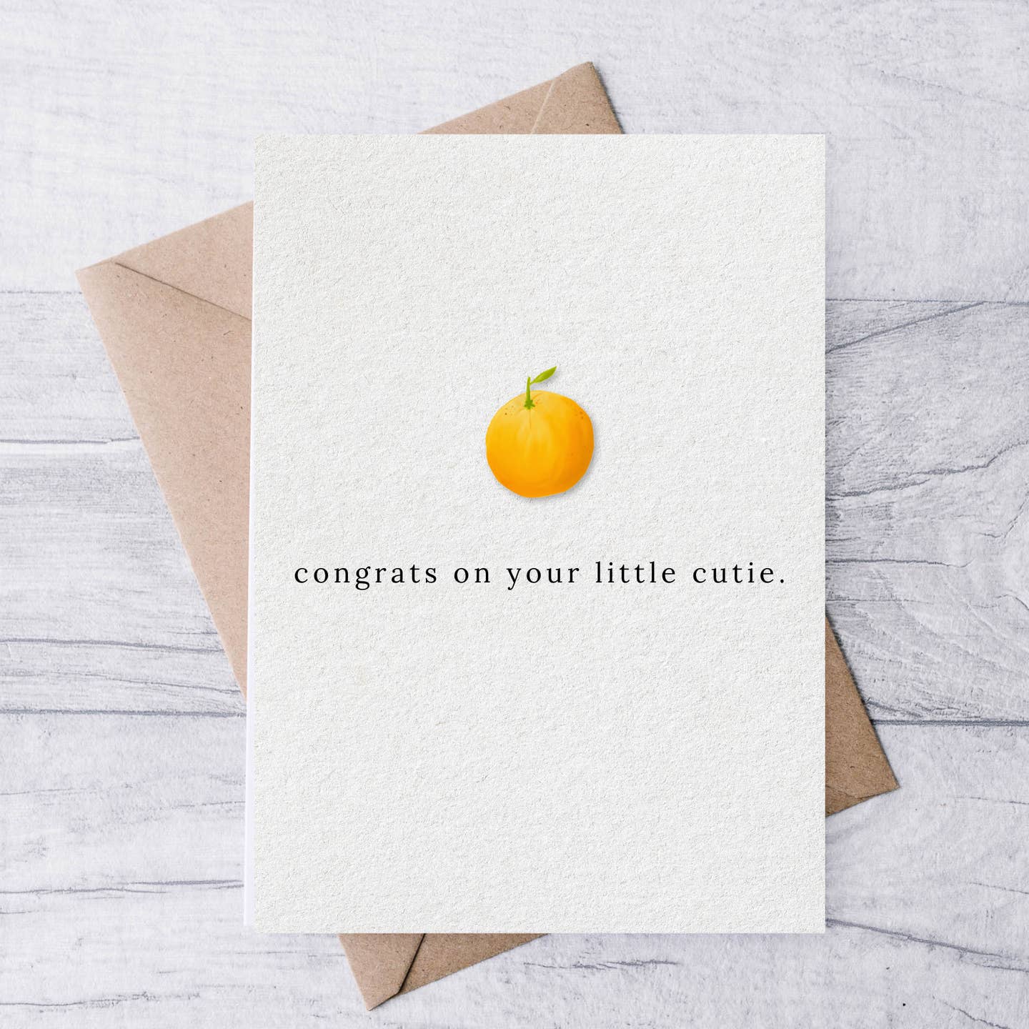 little cutie greeting card