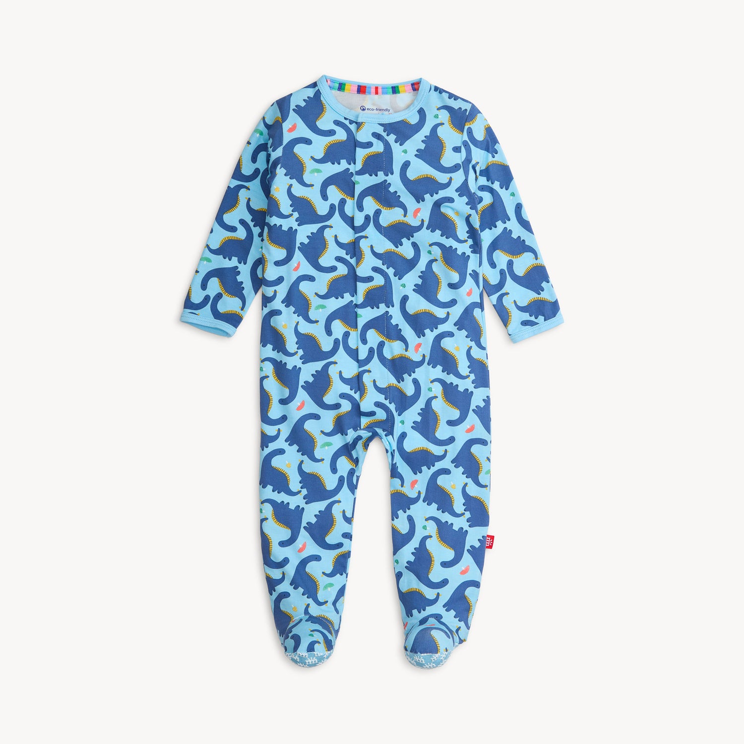 long neck dinosaur footie