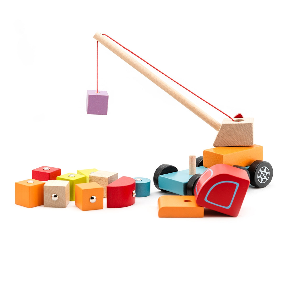 magnetic crane toy