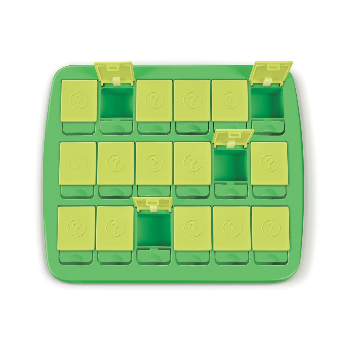 memory match plate green