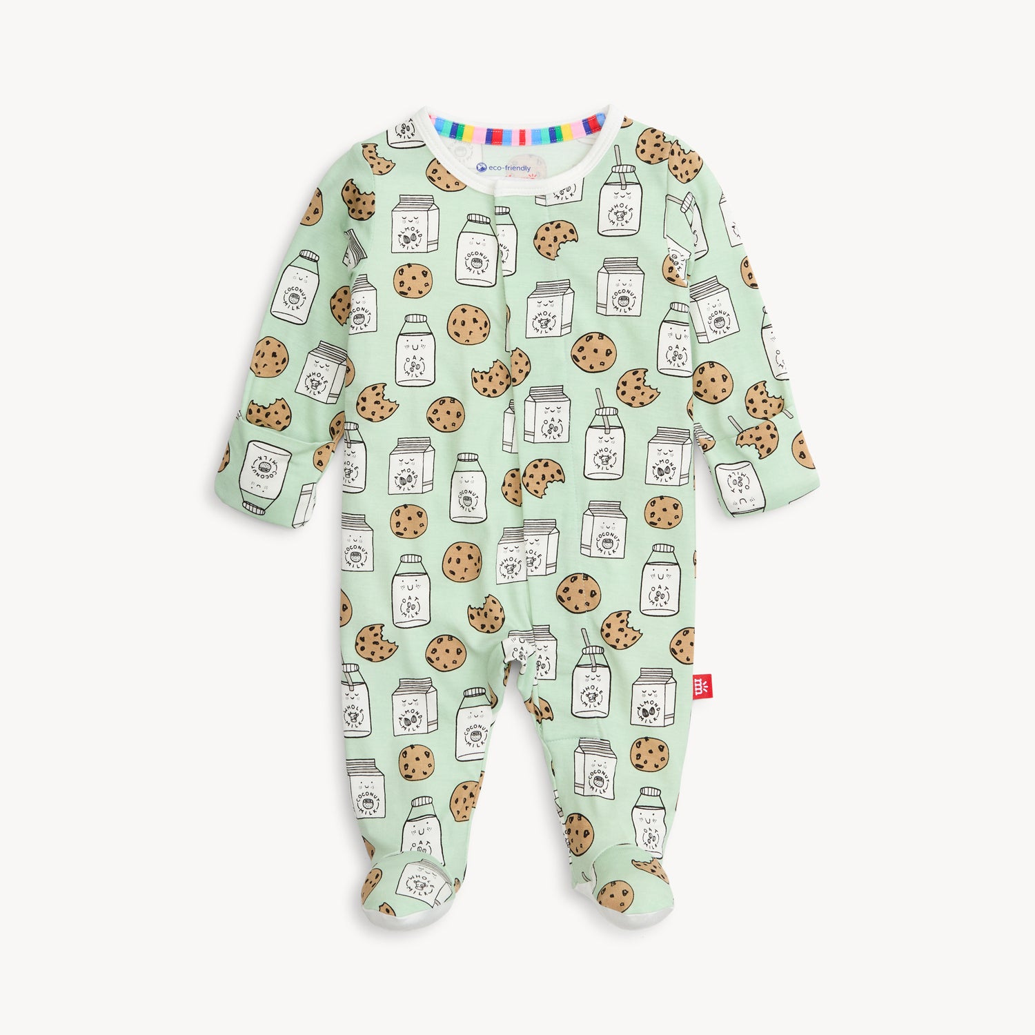 milk cookies footie magnetic