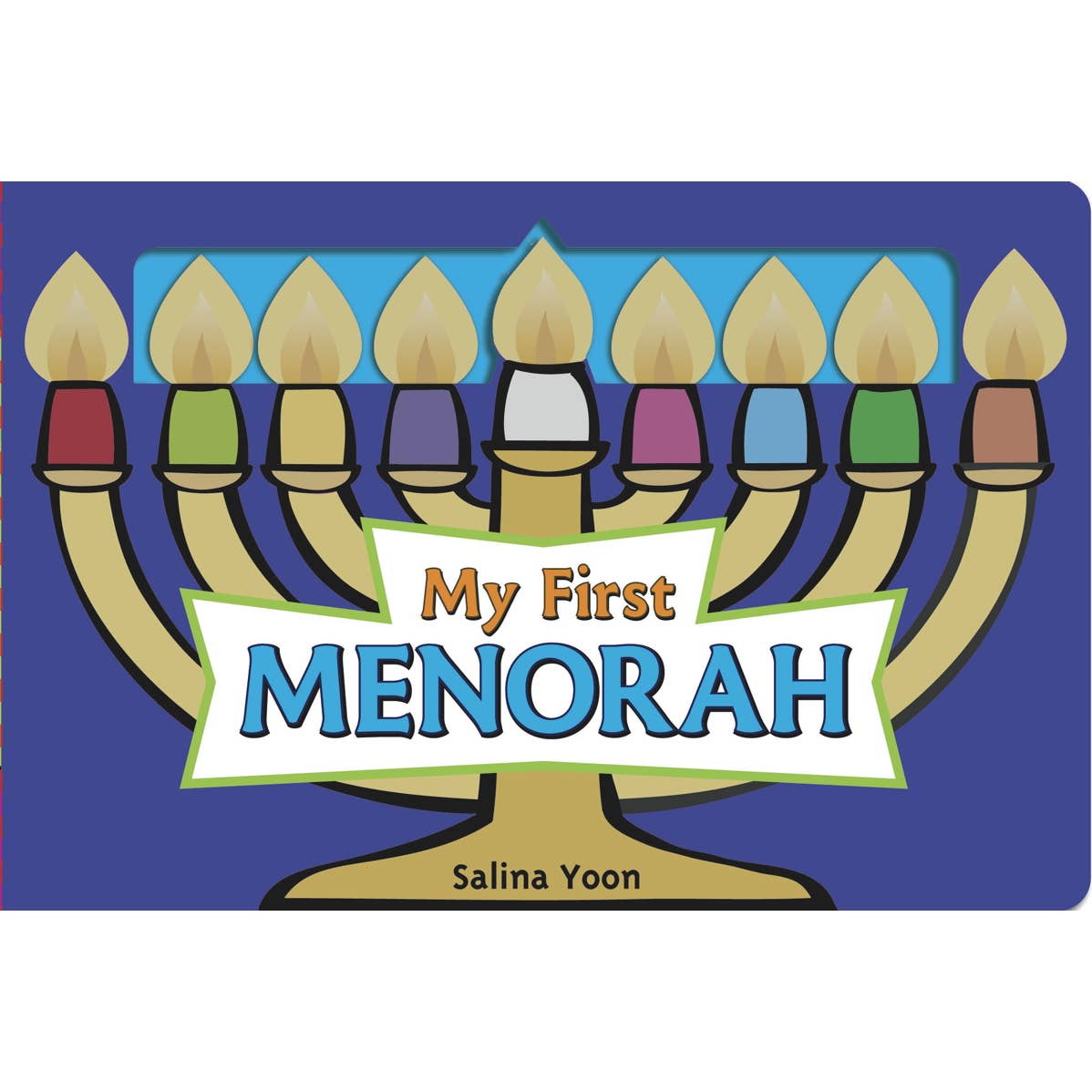 my first menorah board book