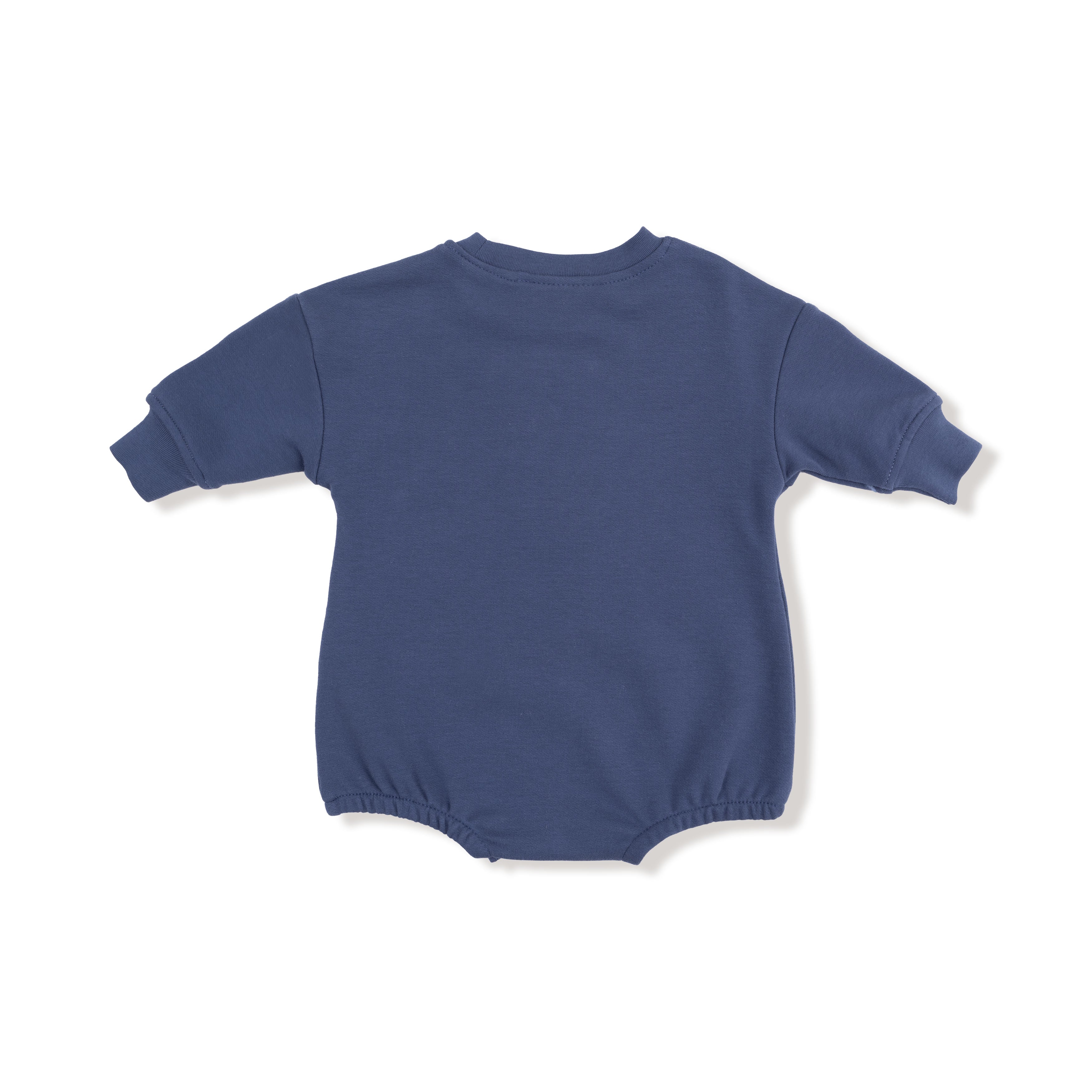 navy blue sweatshirt bubble for baby