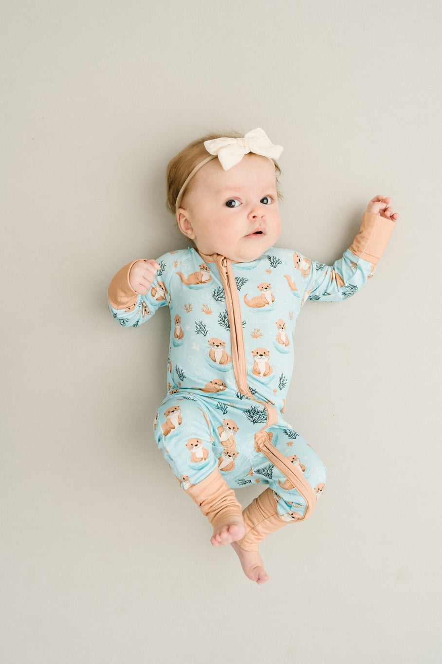 otters baby onesie