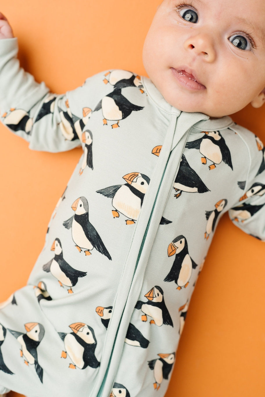 puffin baby convertible footie