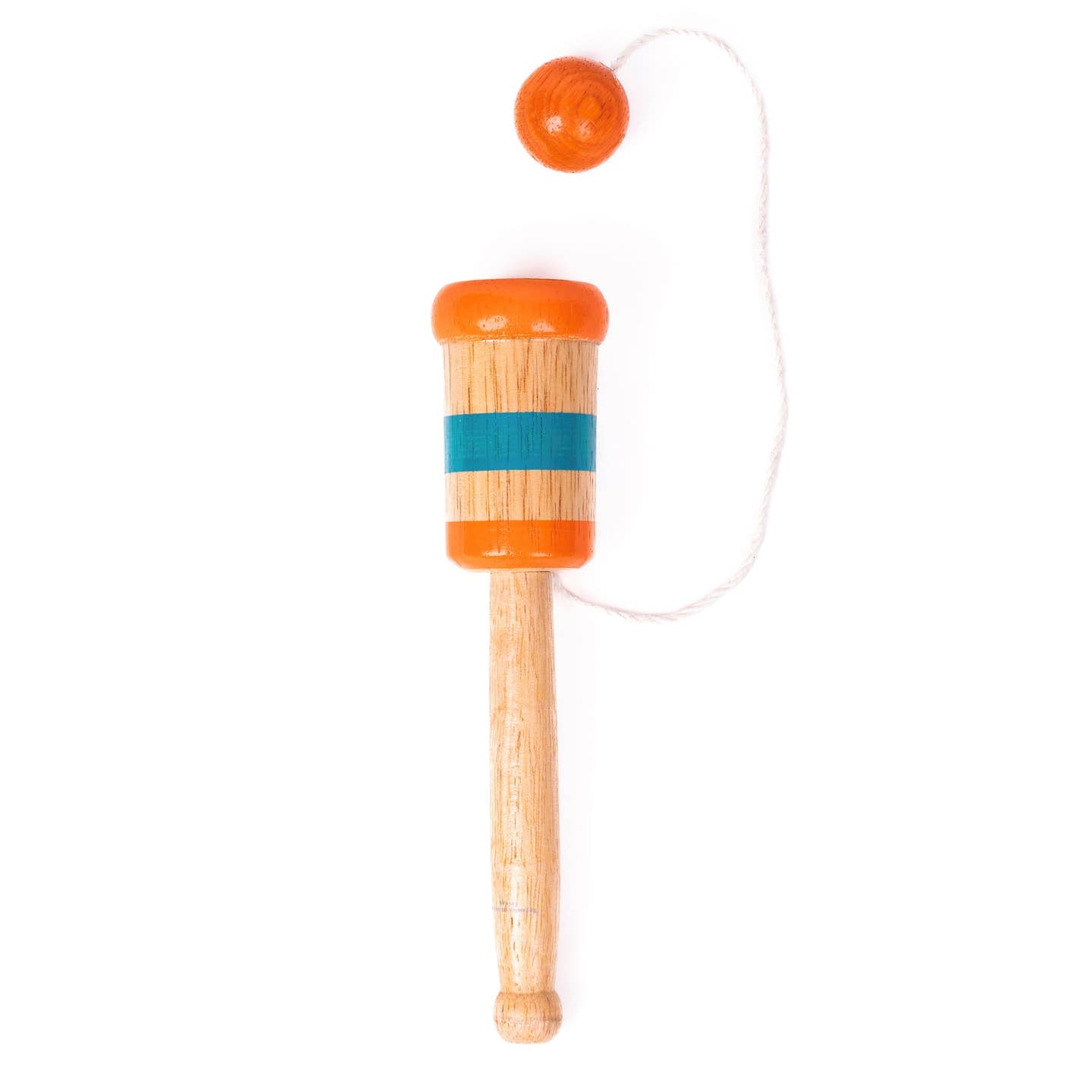 retro wood catch ball toy